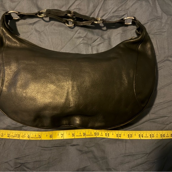 Longchamp Black Leather Shoulder Bag - Picture 11 of 11